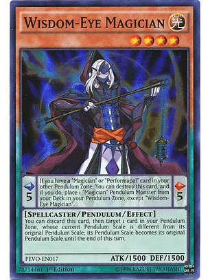Wisdom-Eye Magician - PEVO-EN017 - Super Rare