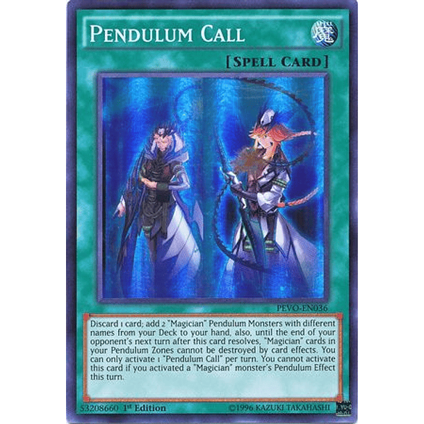 Pendulum Call - PEVO-EN036 - Super Rare