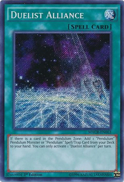 Duelist Alliance - MACR-EN063 - Secret Rare 