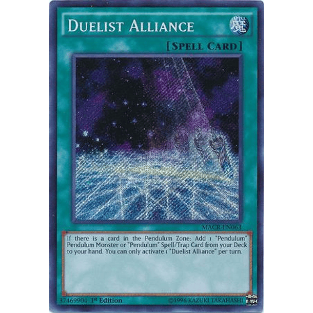 Duelist Alliance - MACR-EN063 - Secret Rare 
