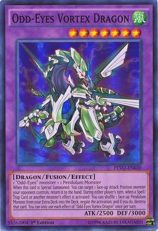 Odd-Eyes Vortex Dragon - PEVO-EN030 - Super Rare (español) 1