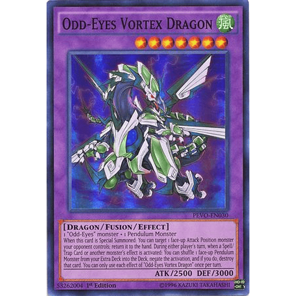 Odd-Eyes Vortex Dragon - PEVO-EN030 - Super Rare (español)