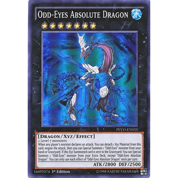 Odd-Eyes Absolute Dragon - PEVO-EN033 - Super Rare 