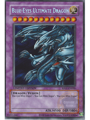 Blue-Eyes Ultimate Dragon - RP01-EN000 - Secret Rare (Reprint)
