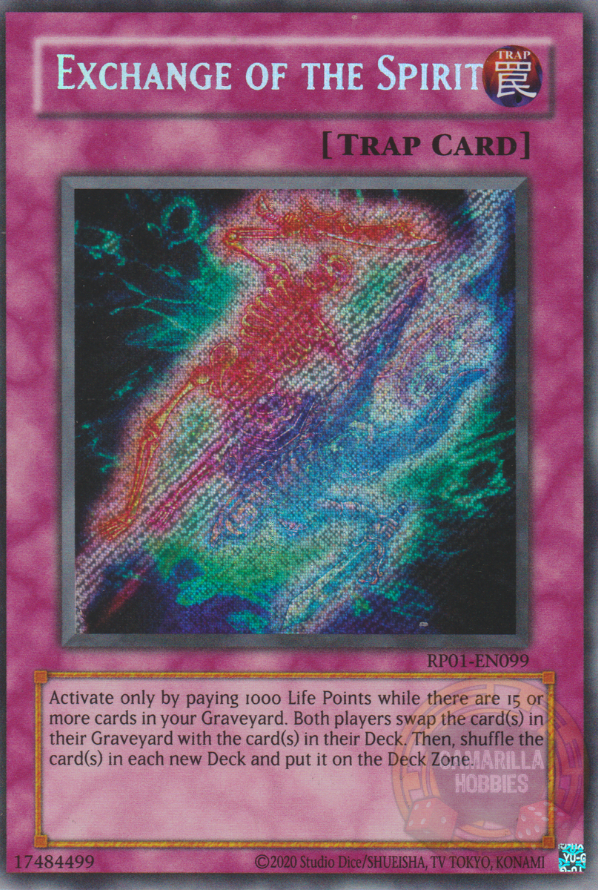 Exchange of the Spirit - RP01-EN099 - Secret Rare (Reprint) 1