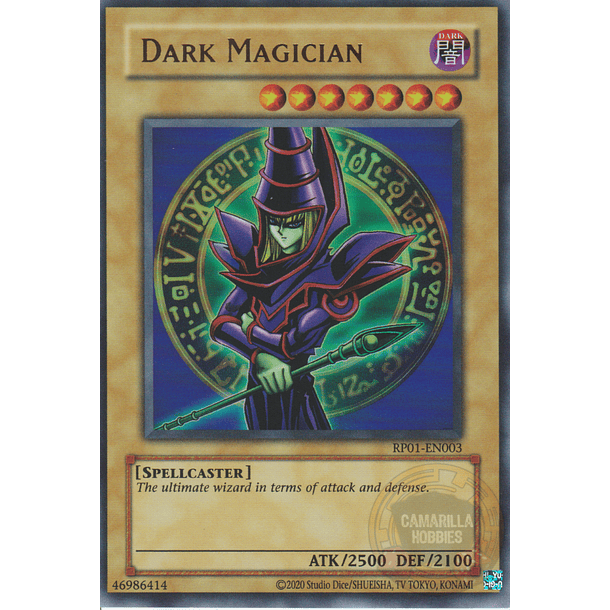 Dark Magician - RP01-EN003 - Ultra Rare (Reprint)