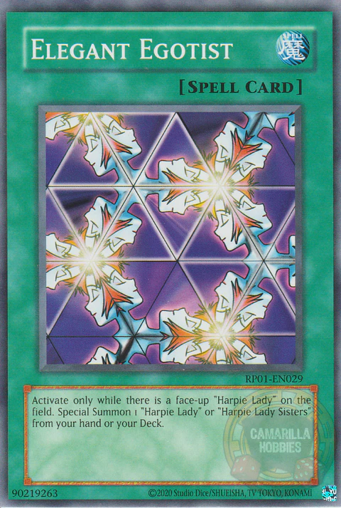 Elegant Egotist - RP01-EN029 - Common (Reprint)
