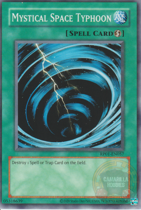 Mystical Space Typhoon - RP01-EN057 - Common (Reprint) 1
