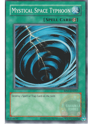 Mystical Space Typhoon - RP01-EN057 - Common (Reprint)