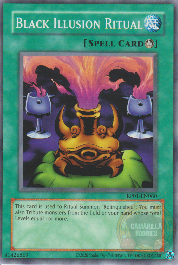 Black Illusion Ritual - RP01-EN060 - Common (Reprint)  1