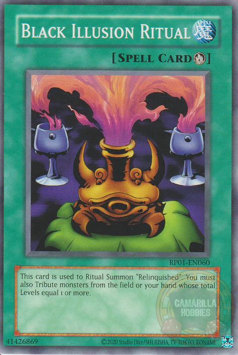 Black Illusion Ritual - RP01-EN060 - Common (Reprint) 