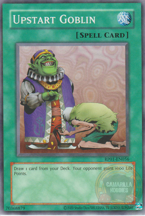 Upstart Goblin - RP01-EN056 - Common (Reprint) 