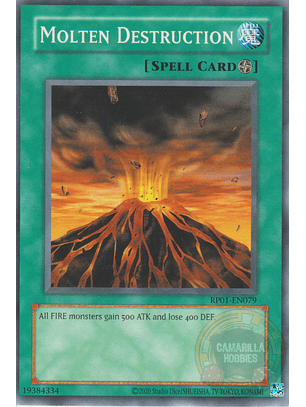 Molten Destruction - RP01-EN079 - Common (Reprint)