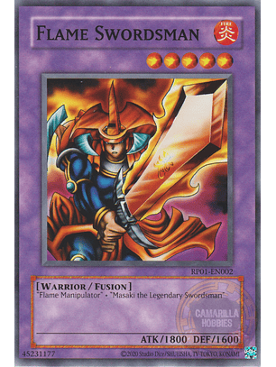 Flame Swordsman - RP01-EN002 - Common (Reprint)