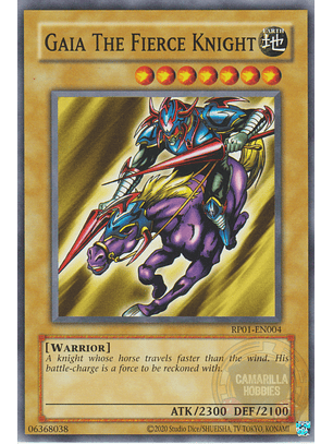 Gaia the Fierce Knight - RP01-EN004 - Common (Reprint)