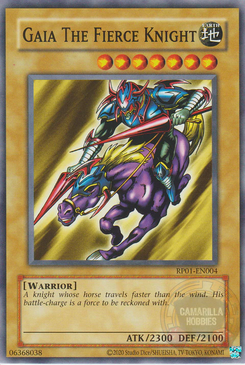 Gaia the Fierce Knight - RP01-EN004 - Common (Reprint)