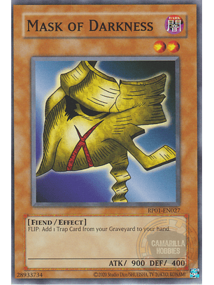 Mask of Darkness - RP01-EN027 - Common (Reprint)