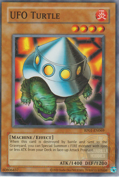 UFO Turtle - RP01-EN069 - Common (Reprint) 