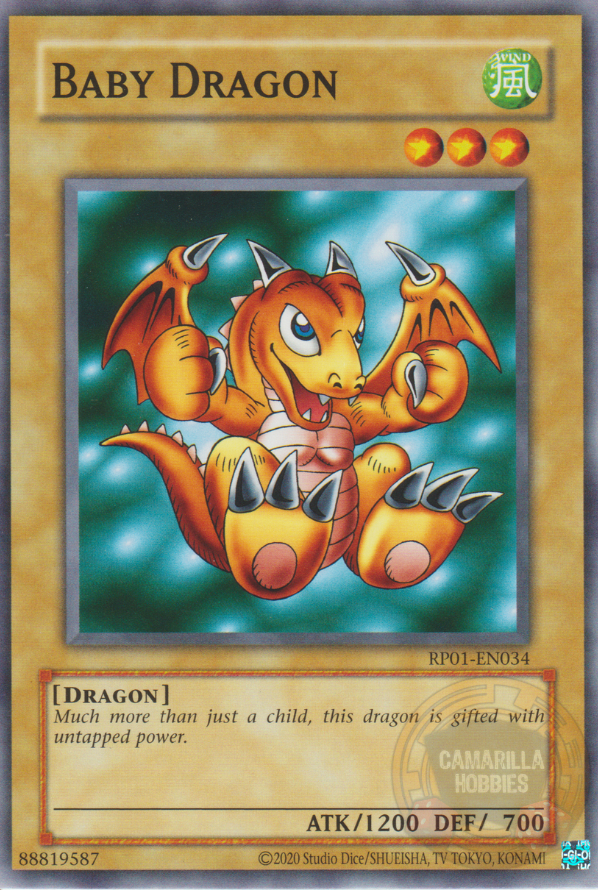 Baby Dragon - RP01-EN034 - Common (Reprint) 1