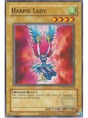 Harpie Lady - RP01-EN025 - Common (Reprint)