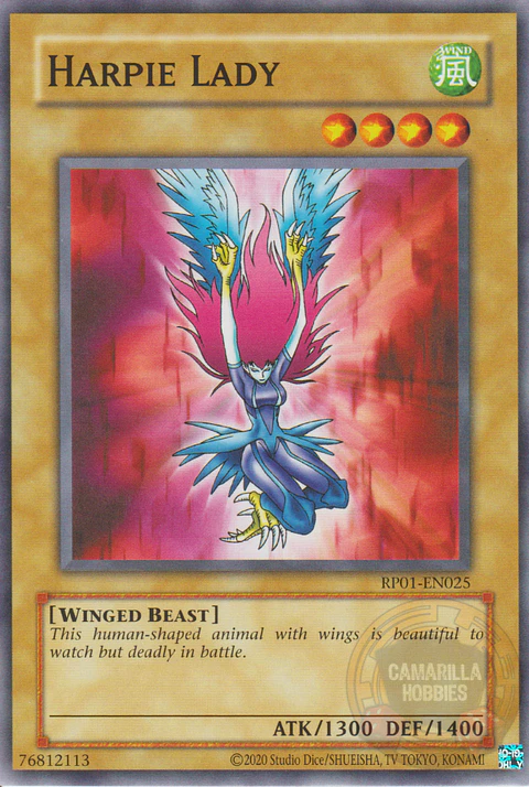 Harpie Lady - RP01-EN025 - Common (Reprint)