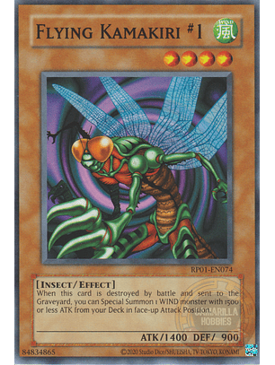 Flying Kamakiri #1 - RP01-EN074 - Common (Reprint) 