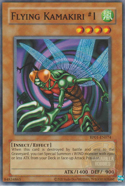 Flying Kamakiri #1 - RP01-EN074 - Common (Reprint) 