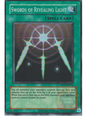 Swords of Revealing Light - RP01-EN012 - Super Rare (Reprint)