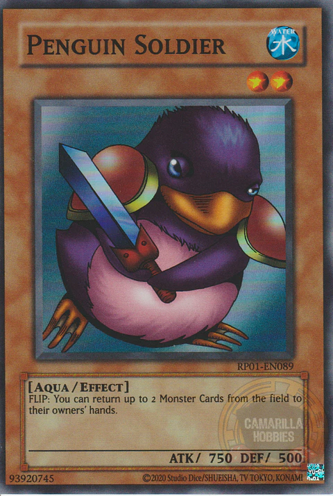 Penguin Soldier - RP01-EN089 - Super Rare (Reprint) 