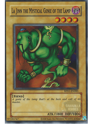 La Jinn the Mystical Genie of the Lamp - RP01-EN085 - Super Rare (Reprint) 