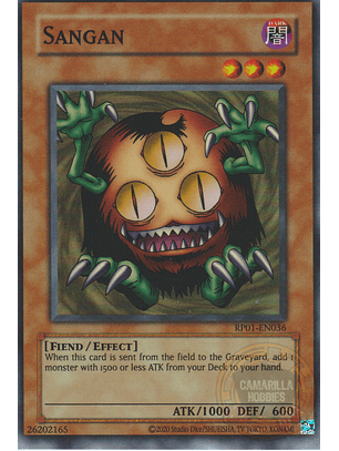 Sangan - RP01-EN036 - Super Rare (Reprint)