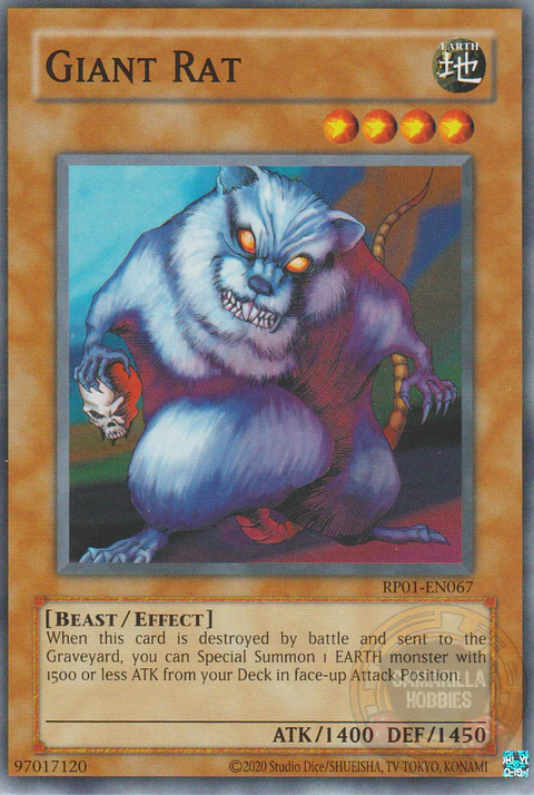 Giant Rat - RP01-EN067 - Common (Reprint) 