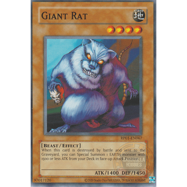 Giant Rat - RP01-EN067 - Common (Reprint) 