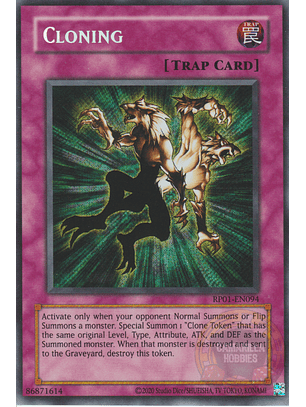 Cloning - RP01-EN094 - Secret Rare (Reprint) 