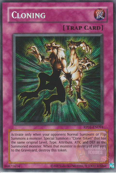 Cloning - RP01-EN094 - Secret Rare (Reprint) 