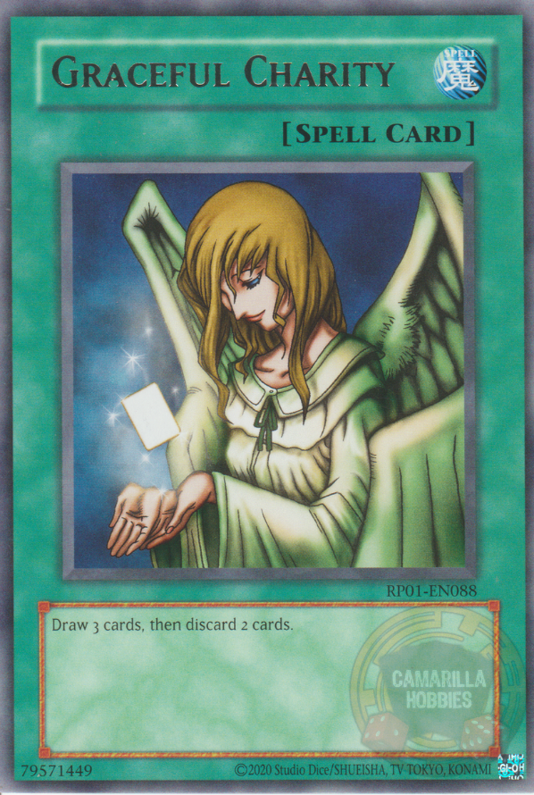 Graceful Charity - RP01-EN088 - Rare (Reprint)  1