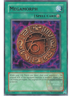 Megamorph - RP01-EN061 - Rare (Reprint)
