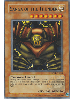 Sanga of the Thunder - RP01-EN030 - Rare (Reprint) 