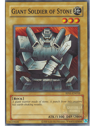 Giant Soldier of Stone - RP01-EN010 - Common (Reprint)