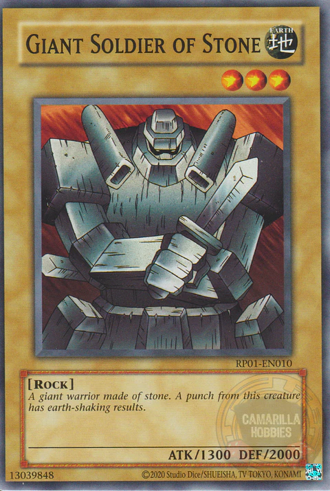 Giant Soldier of Stone - RP01-EN010 - Common (Reprint)