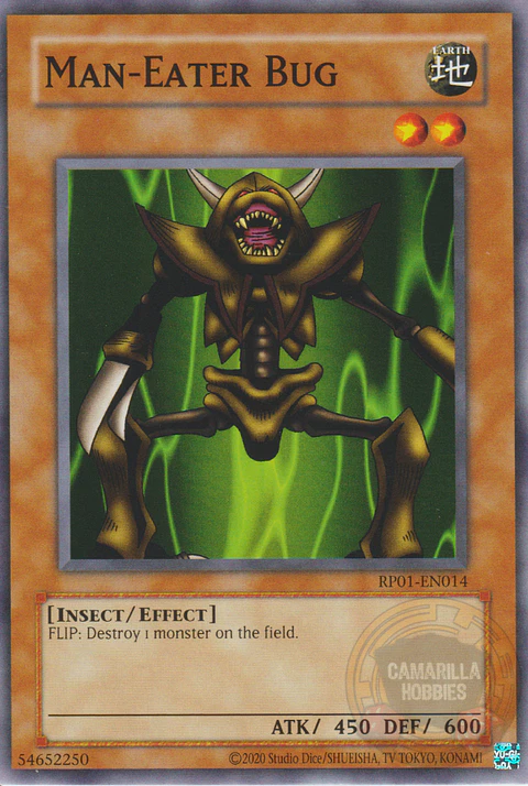 Man-Eater Bug - RP01-EN014 - Common (Reprint)