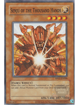 Senju of the Thousand Hands - RP01-EN068 - Common (Reprint) 