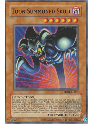 Toon Summoned Skull - RP01-EN064 - Common (Reprint)