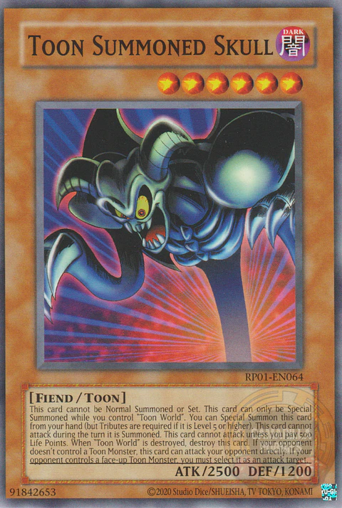 Toon Summoned Skull - RP01-EN064 - Common (Reprint)