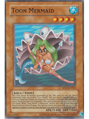 Toon Mermaid - RP01-EN063 - Common (Reprint) 