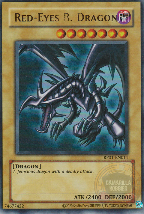 Red-Eyes B. Dragon - RP01-EN011 - Ultra Rare (Reprint)