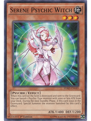 Serene Psychic Witch - HSRD-EN049 - Common
