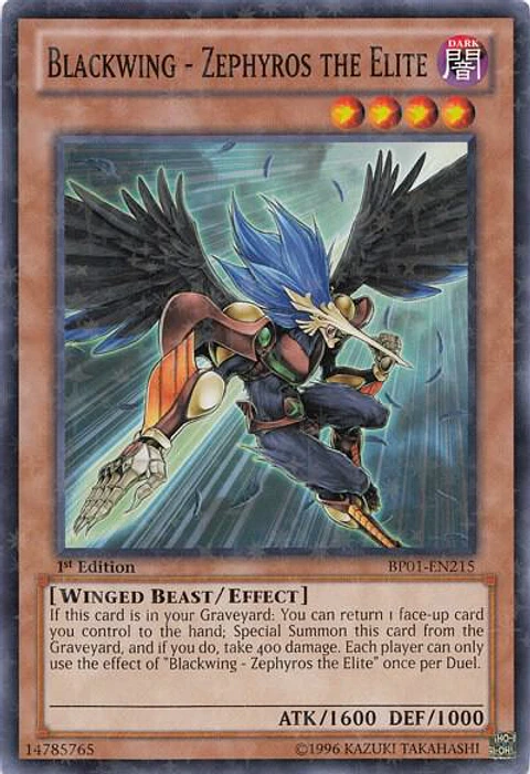 Blackwing - Zephyros the Elite - BP01-EN215 - Starfoil Rare