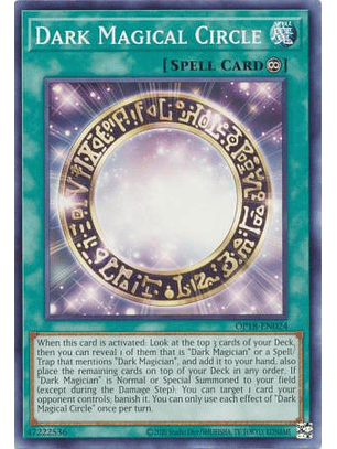 Dark Magical Circle - OP18-EN024 - Common