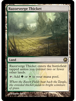 Razorverge Thicket - SOM - R.